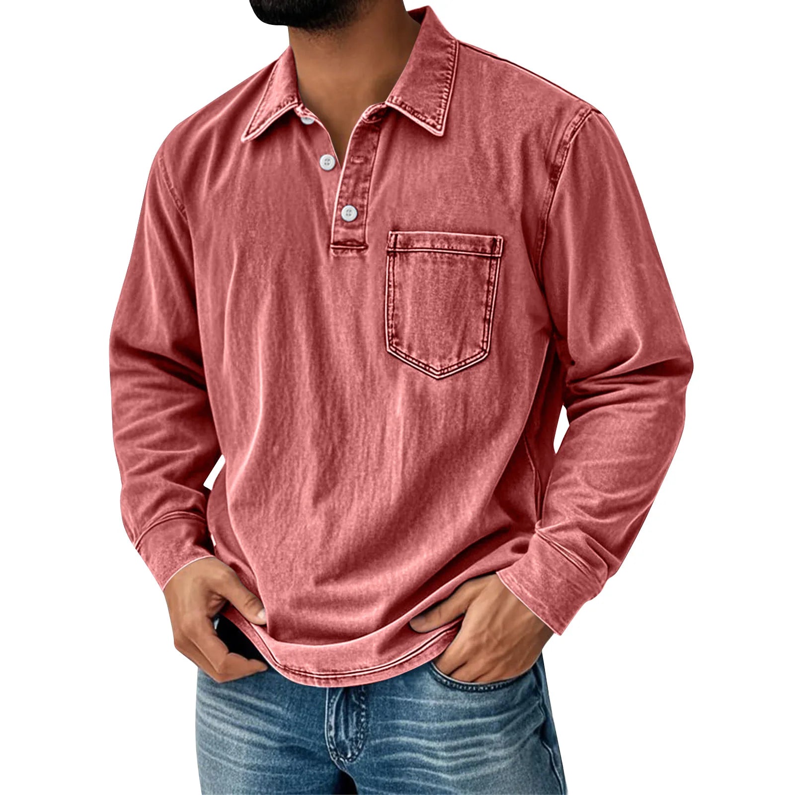 Noel – Vintage Wash Long Sleeve Shirt