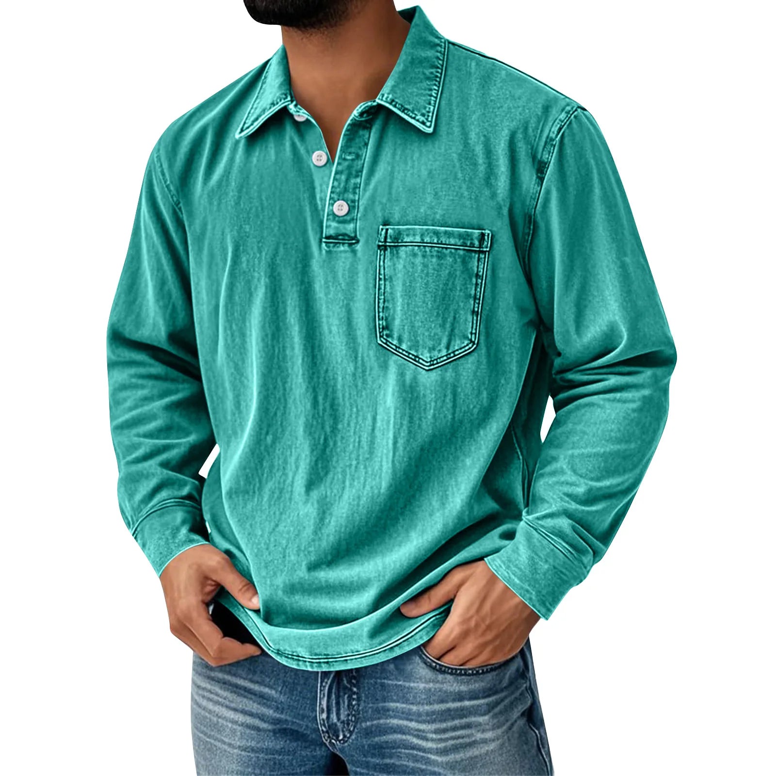 Noel – Vintage Wash Long Sleeve Shirt