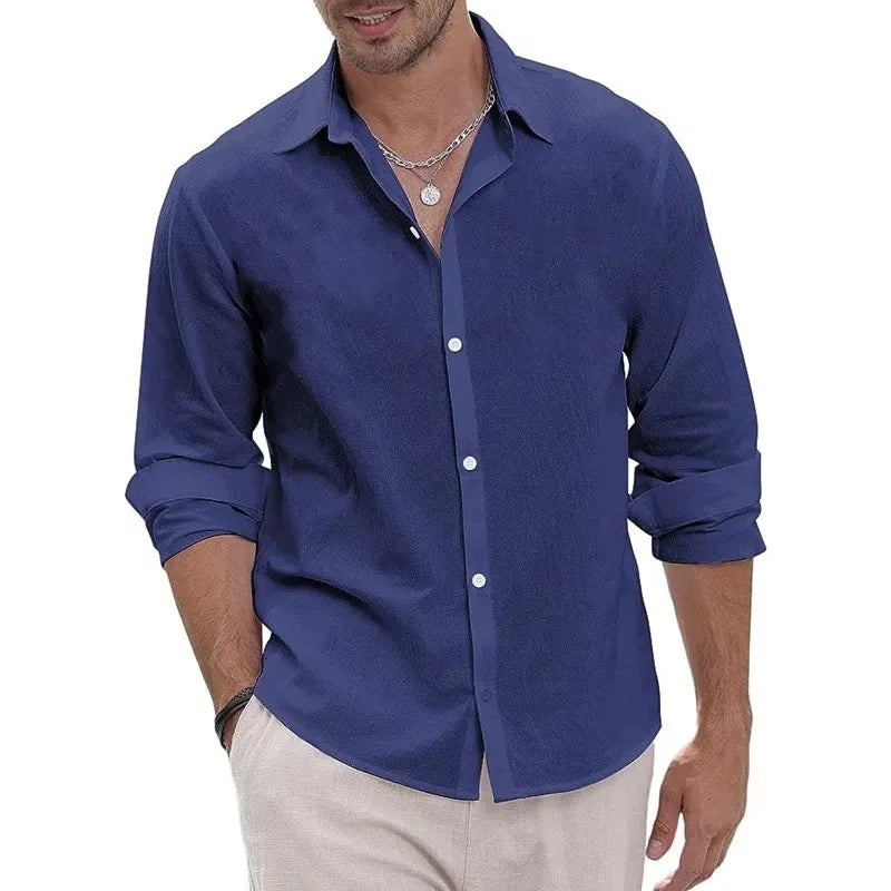 Ethan – Business Casual Cotton Shirt
