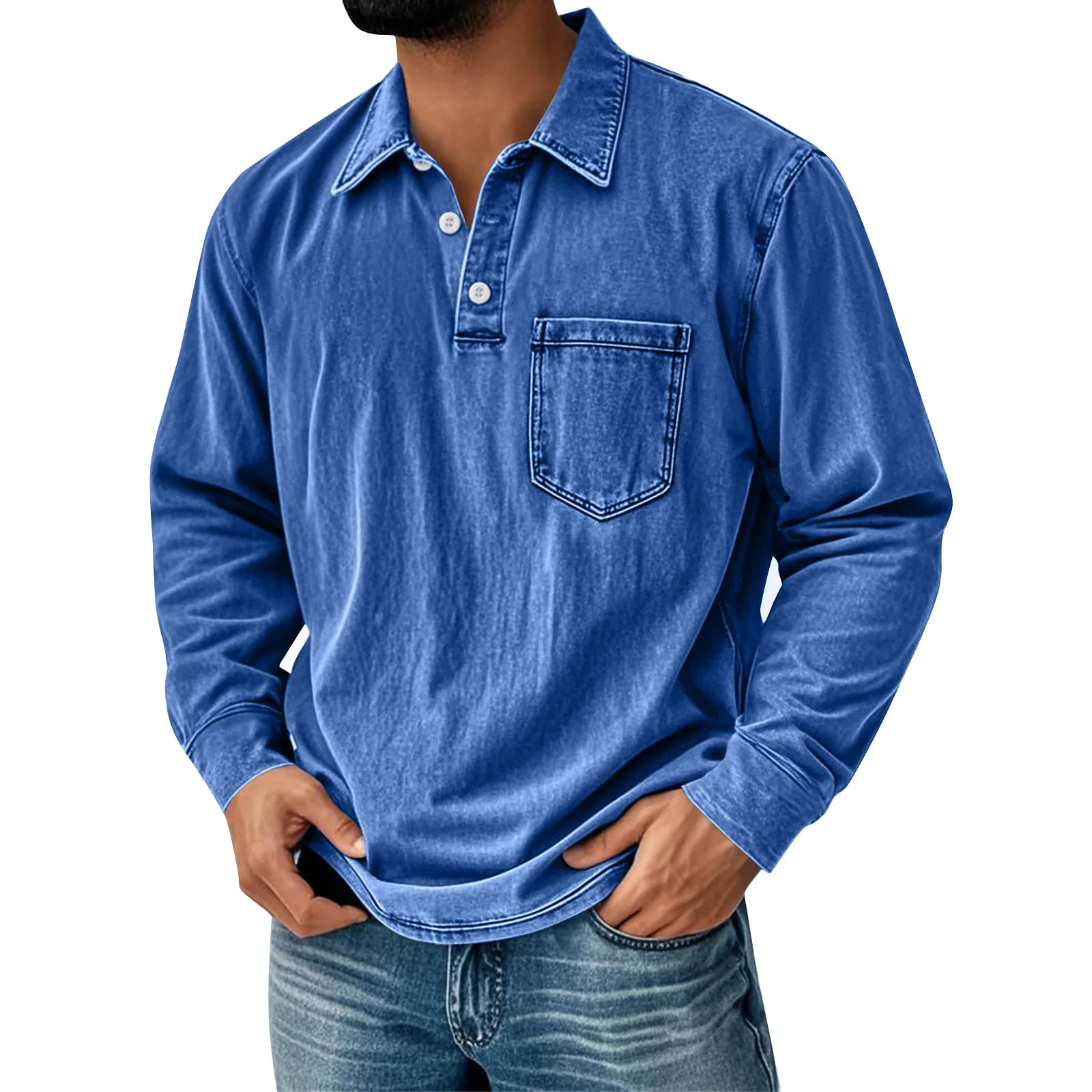 Noel – Vintage Wash Long Sleeve Shirt